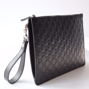 Alternative view of Gucci Microguccissima Pouch Black For Men, Men's Pouch 12in/31cm GG