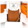 Hermes Evelyne III 29 Bag Orange With Silver-Toned Hardware For Women, Women's Shoulder And Crossbody Bags 11.4in/29cm H056277CC9J - Image 3