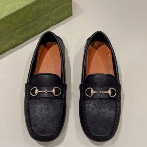 Gucci Men's Horsebit Driver Black For Men ‎674254 UDU00 1000