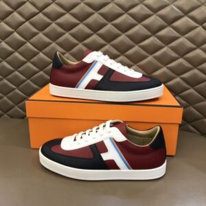 Hermes Boomerang Sneaker Green/Black For Men