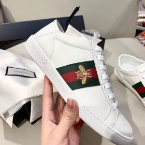 Alternative view of Gucci Women's Ace Sneaker With Bee White For Women GG