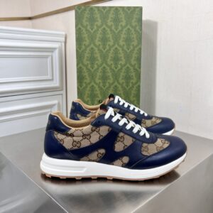 Gucci Men's GG Sneakers Blue For Men ‎675840