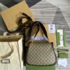 Gucci Blondie Medium Shoulder Bag 11.4in/ 29cm Beige/ Ebony GG Supreme Canvas Gold Hardware For Women ‎699210 96IWG 8745 - Image 8