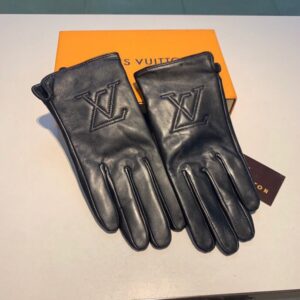Louis Vuitton Gloves In Black