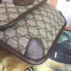 Gucci Neo Vintage GG Supreme Belt Bag Beige/ebony GG Supreme Canvas With Brown For Women 9.4in/24cm GG 493930 9C2VT 8745 - Image 5