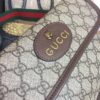 Gucci Neo Vintage GG Supreme Belt Bag Beige/ebony GG Supreme Canvas With Brown For Women 9.4in/24cm GG 493930 9C2VT 8745 - Image 8