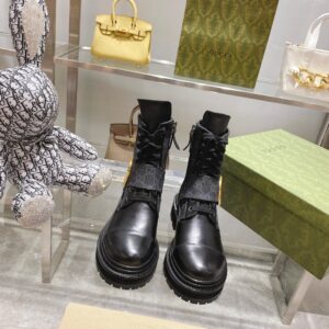 Alternative view of Gucci Blondie Women's Ankle Boots Black For Women GG