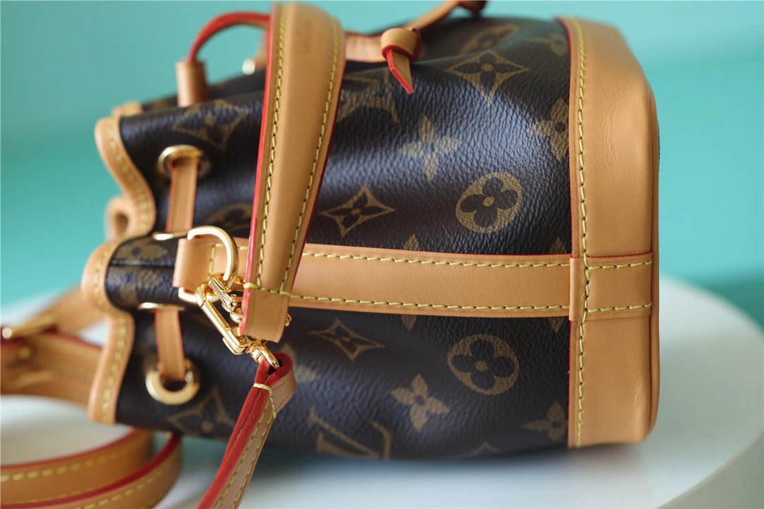 Louis Vuitton Nano Noe Monogram Canvas For Women, Women's Handbags, Shoulder And Crossbody Bags 16cm/6.3in LV M81266 - Image 9
