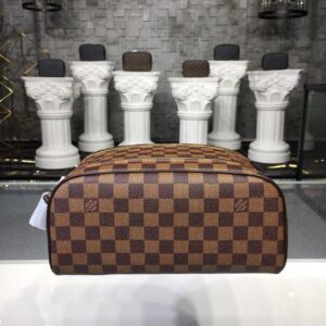 Louis Vuitton King Size Toiletry Damier Ebene Canvas, Travel Bags 11in/28cm LV N47527