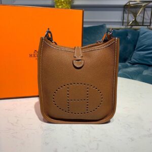 Alternative view of Hermes Mini Evelyne Brown For Women 7.8in/20cm