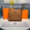 Hermes Evelyne III 29 Bag Brown With Silver-Toned Hardware For Women, Women's Shoulder And Crossbody Bags 11.4in/29cm H073599CC37 - Image 7
