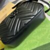 Gucci Marmont Matelasse Shoulder Bag Black For Women, Women's Bags 9.5in/24cm GG - Image 3