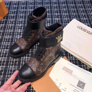 Alternative view of Louis Vuitton Wonderland Flat Ranger Monogram Canvas Black/Brown For Women