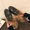 Gucci Re-Edition Women's Princetown Slipper Mules Black For Women GG 397749 DKHH0 1063 - Image 4