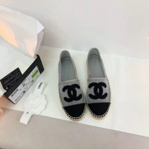 Alternative view of Chanel Espadrilles Grey/ Black For Women G29762