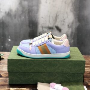 Gucci Men's Gucci Lovelight Screener Sneaker Lilac For Men ‎708295 0YIA0 5380
