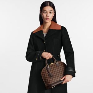 Alternative view of Louis Vuitton Alma PM Top Handle Bag 12.6in/ 32cm Brown Gold Hardware For Women N53151