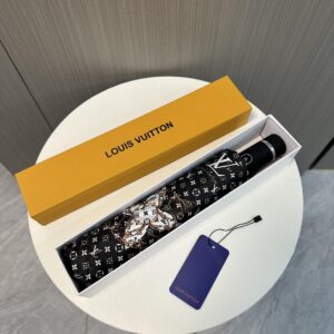 Louis Vuitton Automatic Folding Umbrella Black