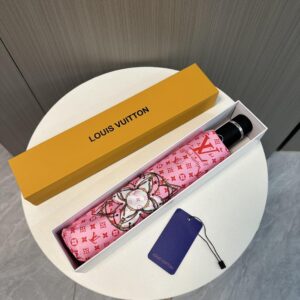 Louis Vuitton Automatic Folding Umbrella Pink