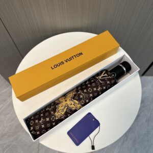 Louis Vuitton Automatic Folding Umbrella Black
