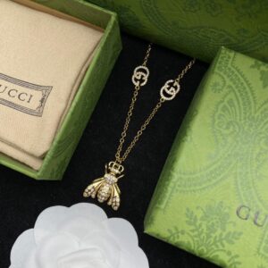 Alternative view of Gucci Bee Necklace Gold For Women