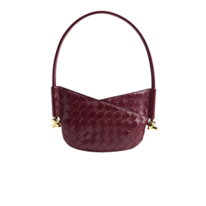 Bottega Veneta Baby Solstice Shoulder Bag 11in/ 28cm Barolo Gold Hardware For Women 796378VCPP12250