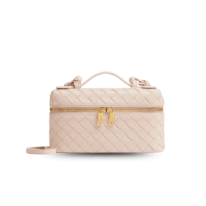 Bottega Veneta Bang Bang Vanity Case 9.1in/ 23cm Cameo Gold Hardware For Women 789109V3IV16805