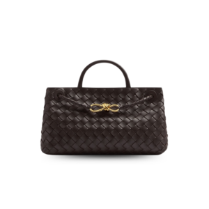 Bottega Veneta Andiamo East-West Top Handle Bag 11.4in/ 29cm Fondant Gold Hardware For Women 766010VCPP12272