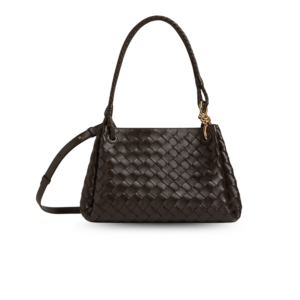 Bottega Veneta Parachute Medium Shoulder Bag 11.6in/ 29.5cm Fondant Gold Hardware For Women 835921VCPPT2190