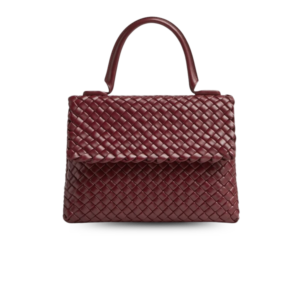 Bottega Veneta Patti Top Handle Bag 10.2in/ 26cm Cherry Gold Hardware For Women 776783V3RG16413