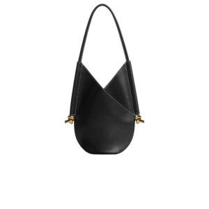 Bottega Veneta Solstice Small Shoulder Bag 10.2in/ 26cm Black Gold Hardware For Women 799522V4GM01293