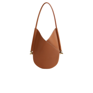 Bottega Veneta Solstice Small Shoulder Bag 10.2in/ 26cm Light Wood Gold Hardware For Women 799522V4GM02754