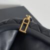 Bottega Veneta Lauren 1980 Small Shoulder Bag 10.6in/ 27cm Black Gold Hardware For Women - Image 6