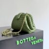 Bottega Veneta Lauren 1980 Small Crossbody Bag 10.6in/ 27cm Matcha Gold Hardware For Women - Image 4