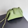 Bottega Veneta Lauren 1980 Small Crossbody Bag 10.6in/ 27cm Matcha Gold Hardware For Women - Image 6