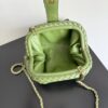 Bottega Veneta Lauren 1980 Small Crossbody Bag 10.6in/ 27cm Matcha Gold Hardware For Women - Image 10
