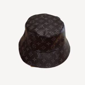 Louis Vuitton Monogram Bucket Hat Black For Women
