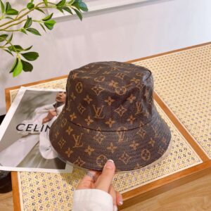 Alternative view of Louis Vuitton Monogram Bucket Hat Brown For Women