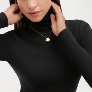 Alternative view of Bvlgari Cabochon Necklace For Women Gold Hardware 361242