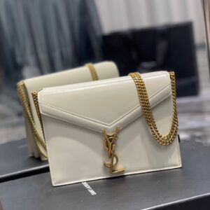 Alternative view of Saint Laurent Cassandra Medium Shoulder Bag 8.6in/ 22cm White Gold Hardware For Women‎