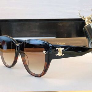 Celine Cat Ear Glasses Black For Women