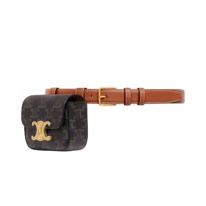 Celine Belt Bag Triomphe Belt Tan For Women- 45BCN2AH3.04LU