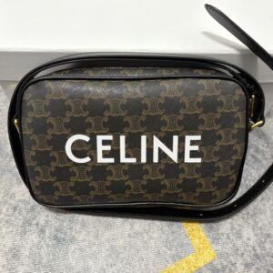 Alternative view of Celine Medium Messenger Bag Black For Men 9.1in/23cm 194502CIM.38OG