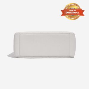 Alternative view of Chanel Chain Tote Shoulder Bag White For Women 13in / 33cm A50995