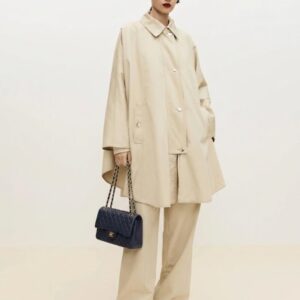 Alternative view of Chanel 11.12 Classic Crossbody Bag10in/ 25.5cm Dark Blue Gold Hardware For Women A01113