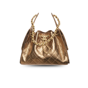 Chanel 25 Small Shoulder Bag 10.2in/ 26cm Dark Gold Gold Hardware For Women AS5293 B21060 U2158
