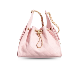 Chanel 25 Small Shoulder Bag 10.2in/ 26cm Light Pink Gold Hardware For Women AS5293 B20304 NAGEO