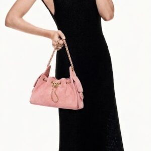 Alternative view of Chanel 25 Mini Shoulder Bag 8.7in/ 22cm Pink Gold Hardware For Women‎ AS5631 B18799 U5336