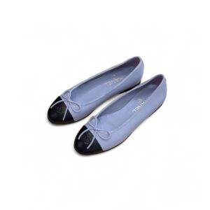 Chanel Ballet Flats Green For Women