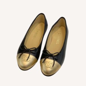 Chanel Ballet Flats Black For Women